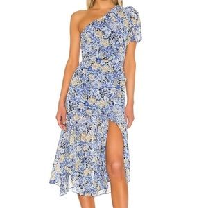 ASTR | Santorini One Shoulder Midi Dress